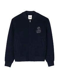 Snake Zip-Up Jacket
