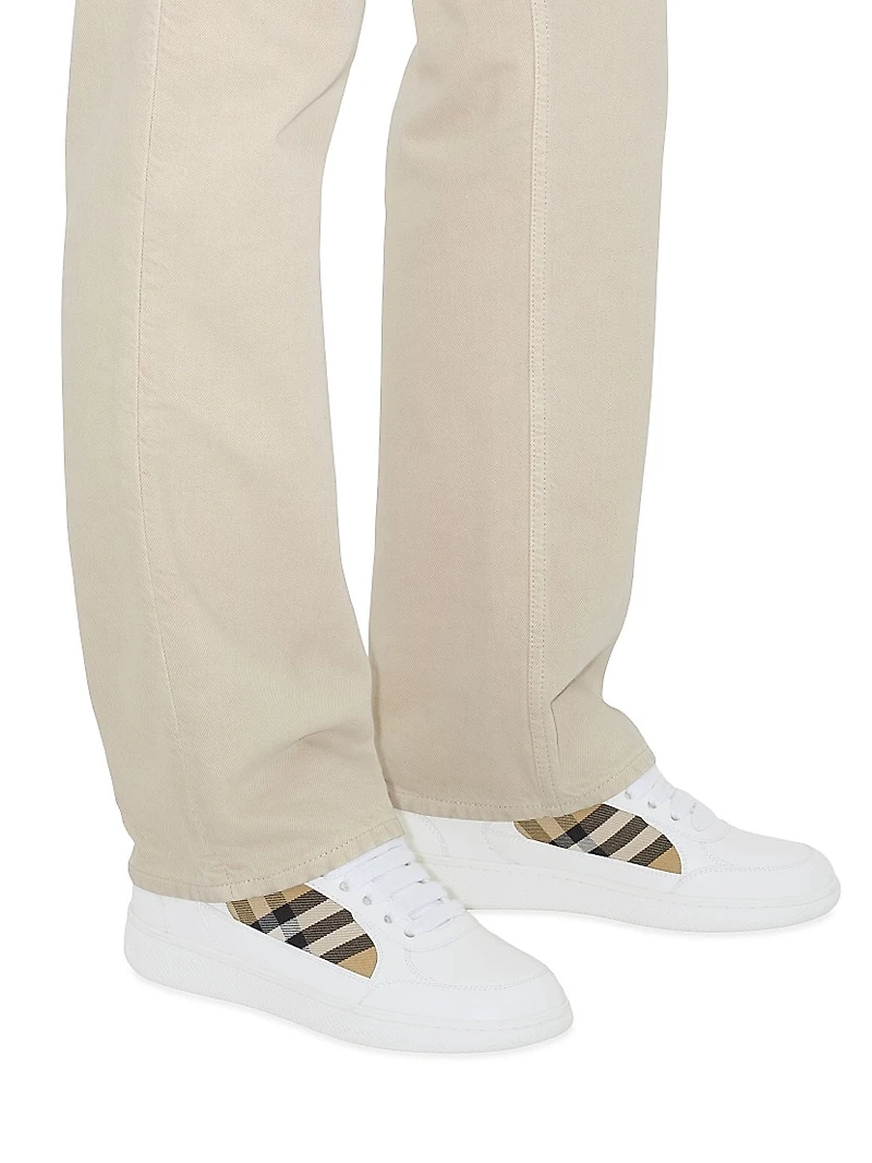 Terrace Check Low-Top Sneakers