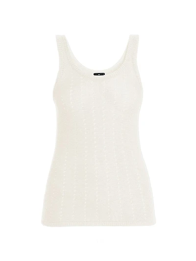 Stretch-Cotton Tank