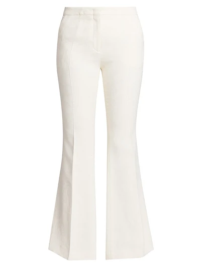 Stretch Viscose Flared Pants
