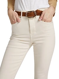 Carson High-Rise Flared Jeans