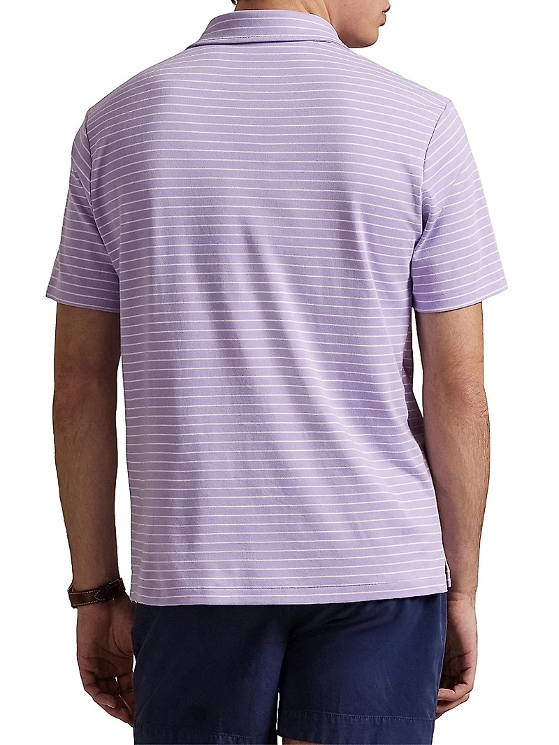 Classic-Fit Soft Cotton Polo Shirt