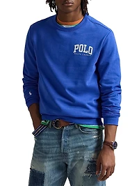 Polo Logo Fleece Crewneck Sweatshirt