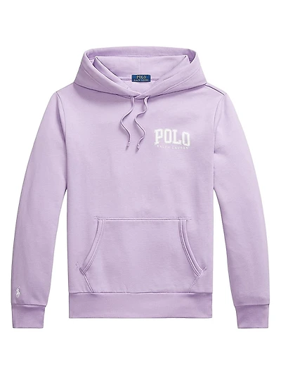 Logo Cotton-Blend Fleece Hoodie