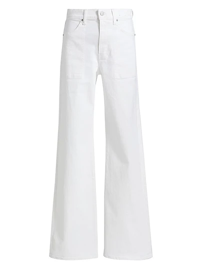 Crosbie Slim Wide-Leg Jeans
