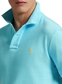 Classic-Fit Mesh Polo Shirt