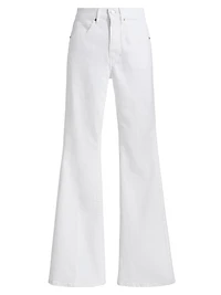 Bevery Skinny Flare Twill Pants