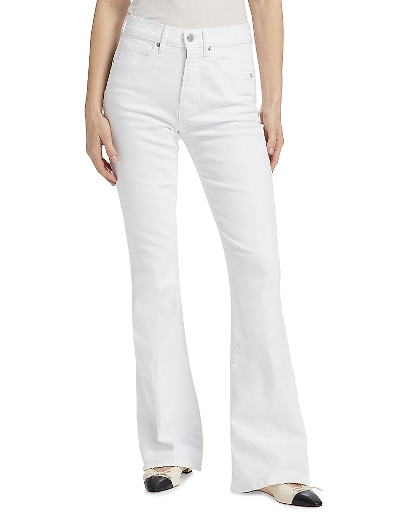 Bevery Skinny Flare Twill Pants