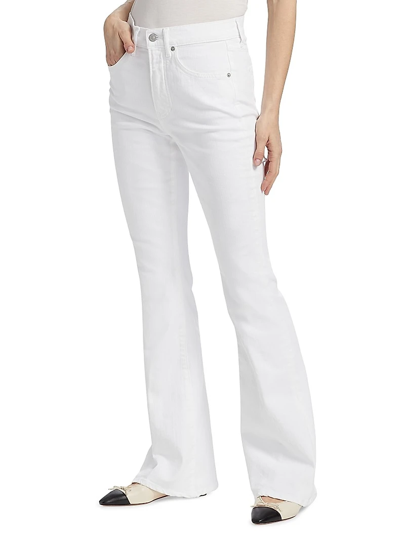 Bevery Skinny Flare Twill Pants