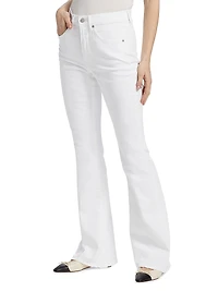 Bevery Skinny Flare Twill Pants