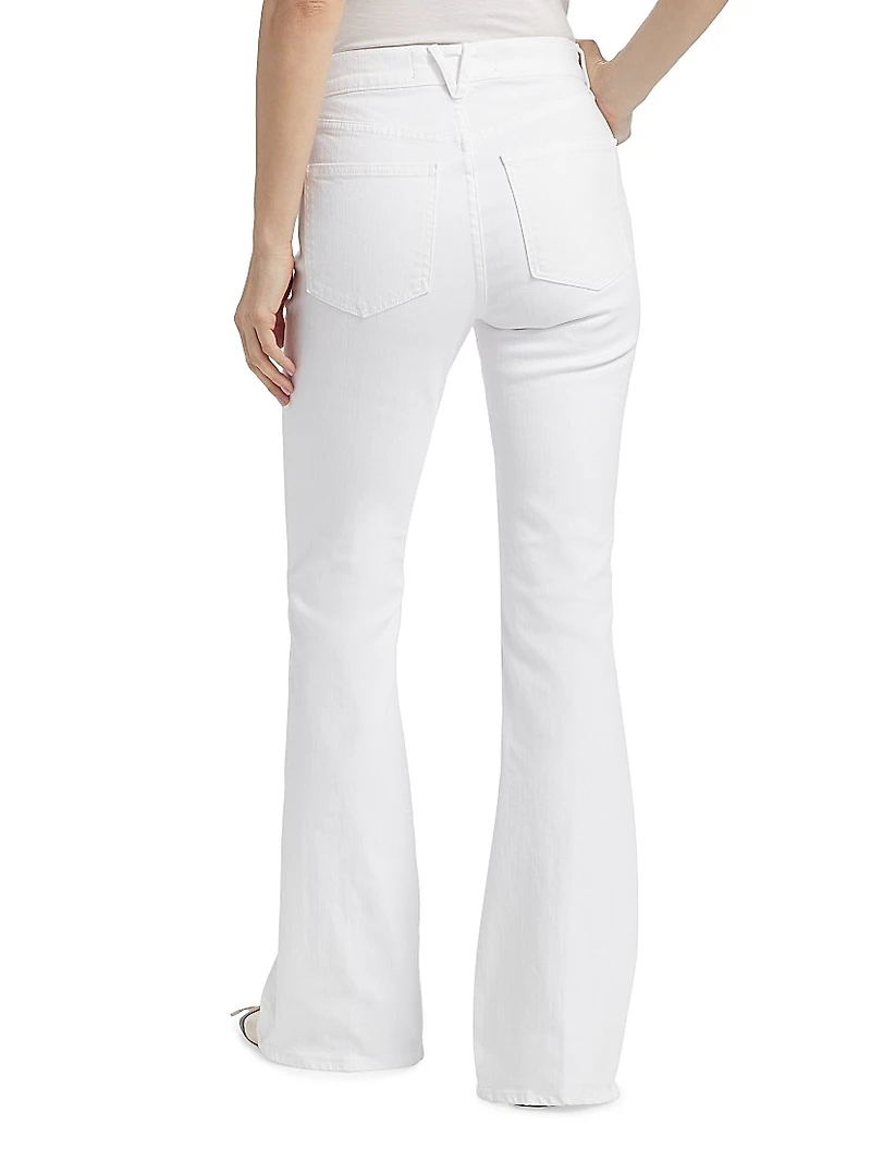 Bevery Skinny Flare Twill Pants