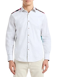 Boulevard Graphic Cotton Shirt