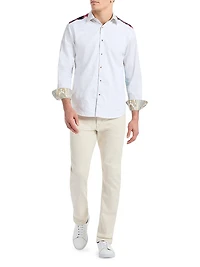 Boulevard Graphic Cotton Shirt
