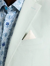 Rayburn Stretch-Cotton Single-Breasted Blazer