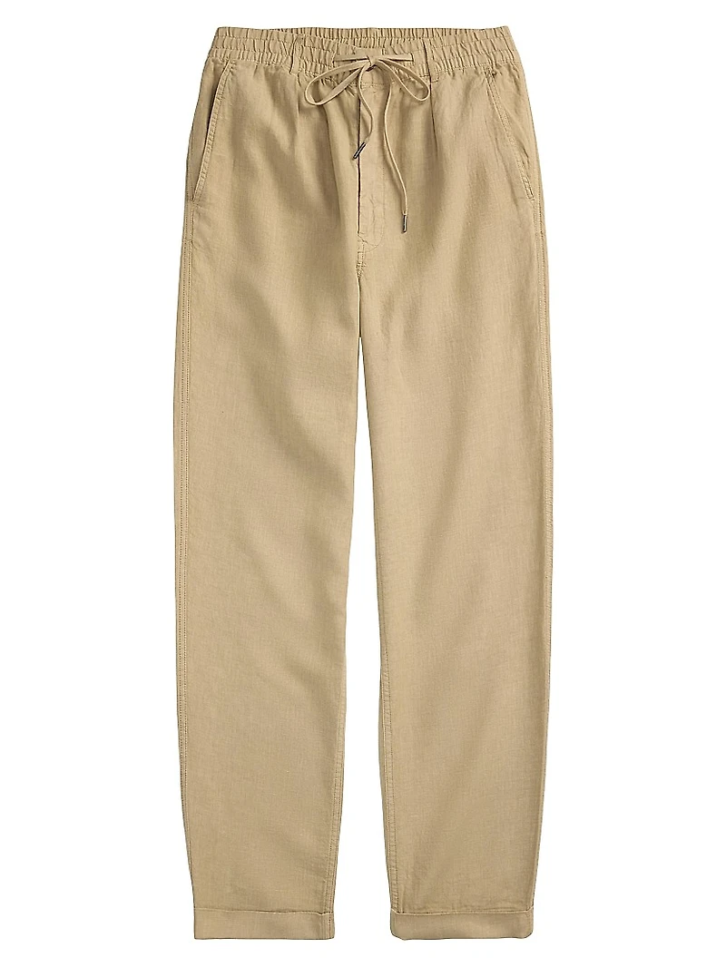 Polo Prepster Slim Tapered Linen Pants