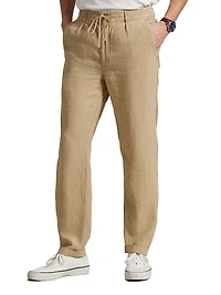Polo Prepster Slim Tapered Linen Pants