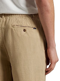 Polo Prepster Slim Tapered Linen Pants