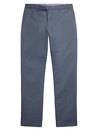 Stretch Straight-Leg Chino Pants