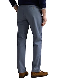 Stretch Straight-Leg Chino Pants