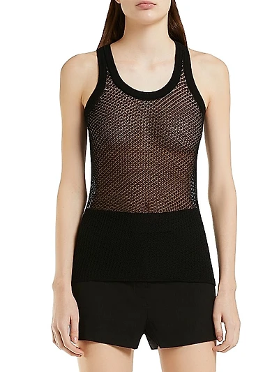 Emrata x Marella Villar Mesh Tank