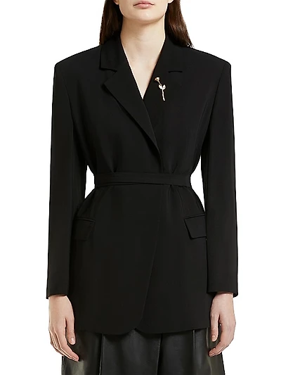 Emrata x Marella Cutout Longline Blazer