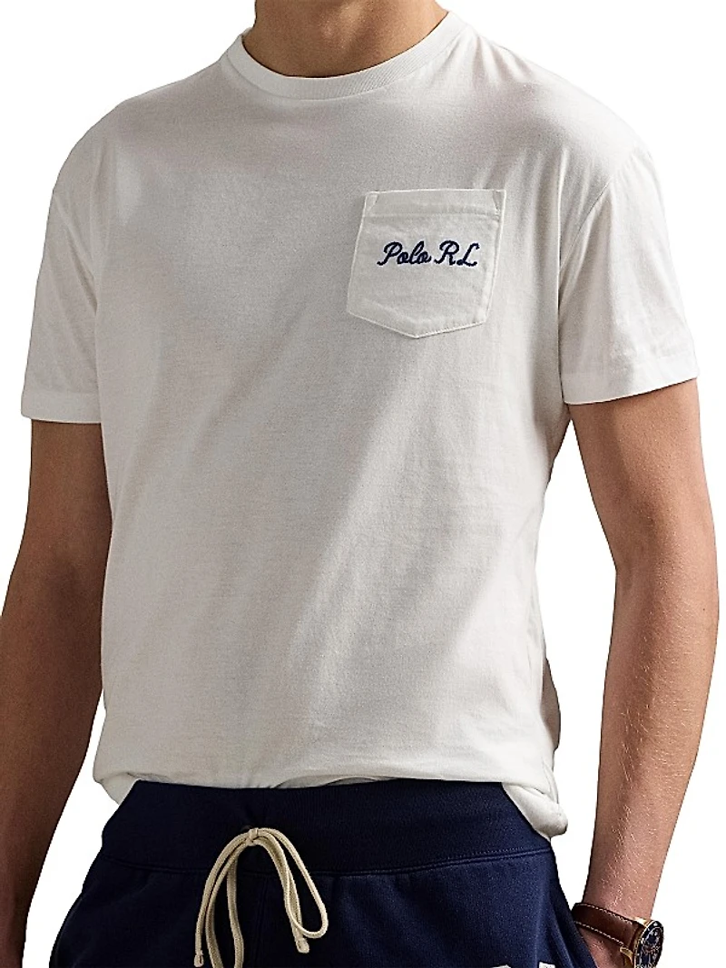 Classic-Fit Polo Bear Jersey T-Shirt