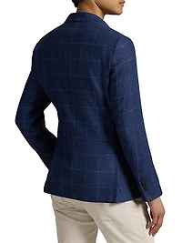 Tailored Windowpane Sport Coat