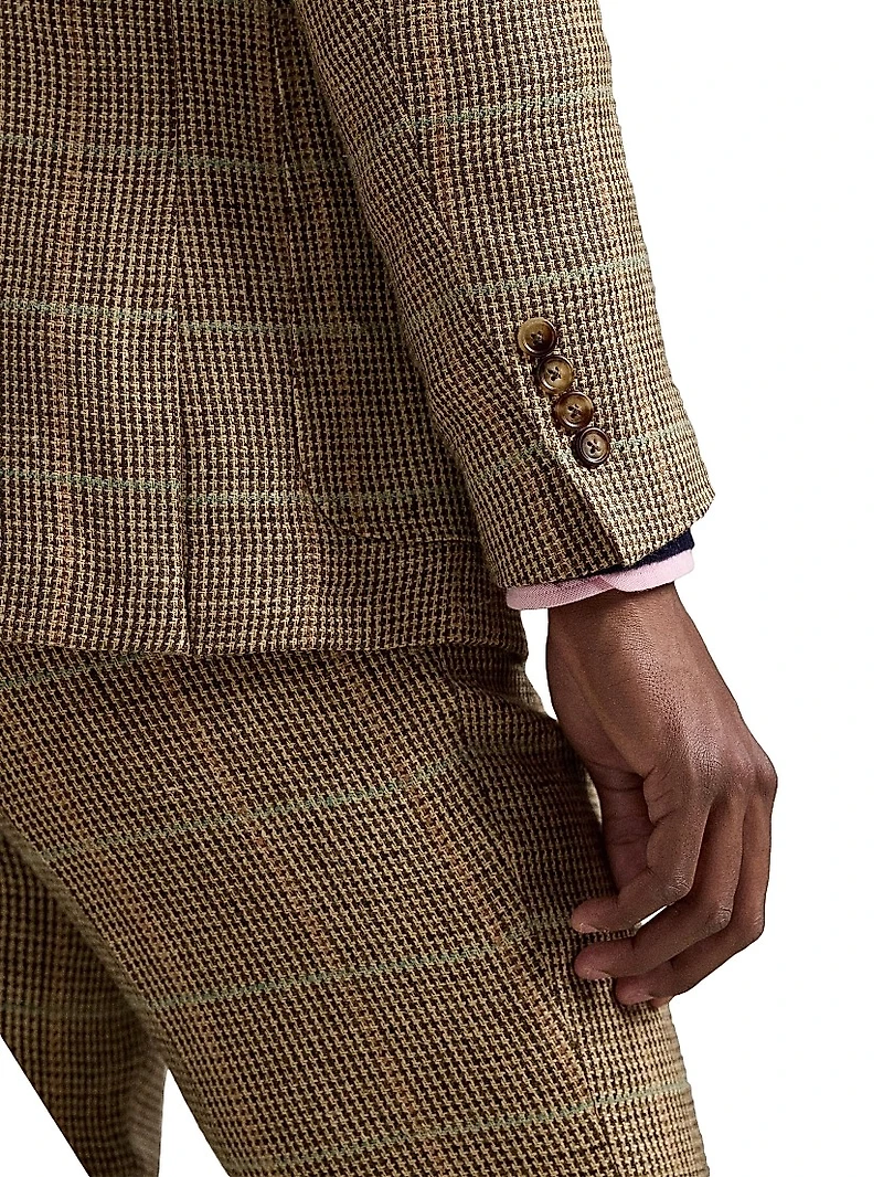 Polo Soft Tailored Tick-Weave Jacket