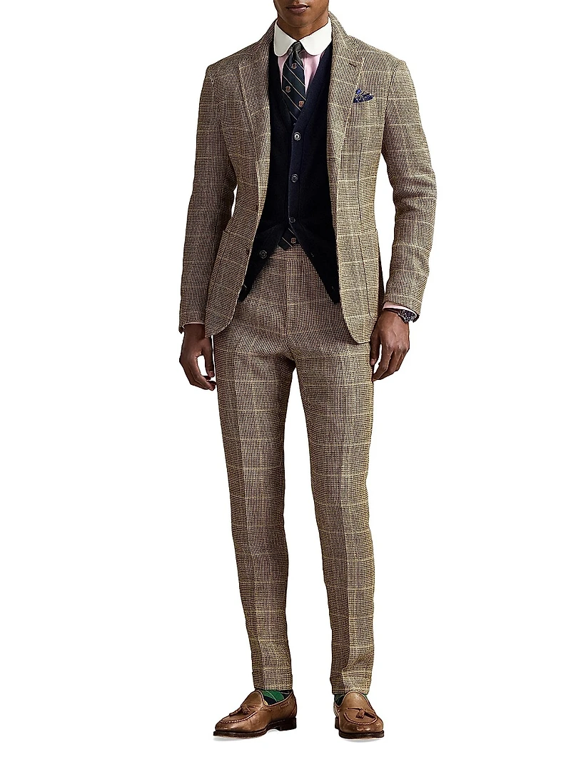 Polo Soft Tailored Tick-Weave Jacket