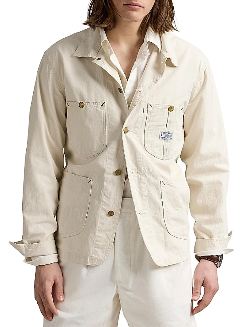 Twill Utility Jacket
