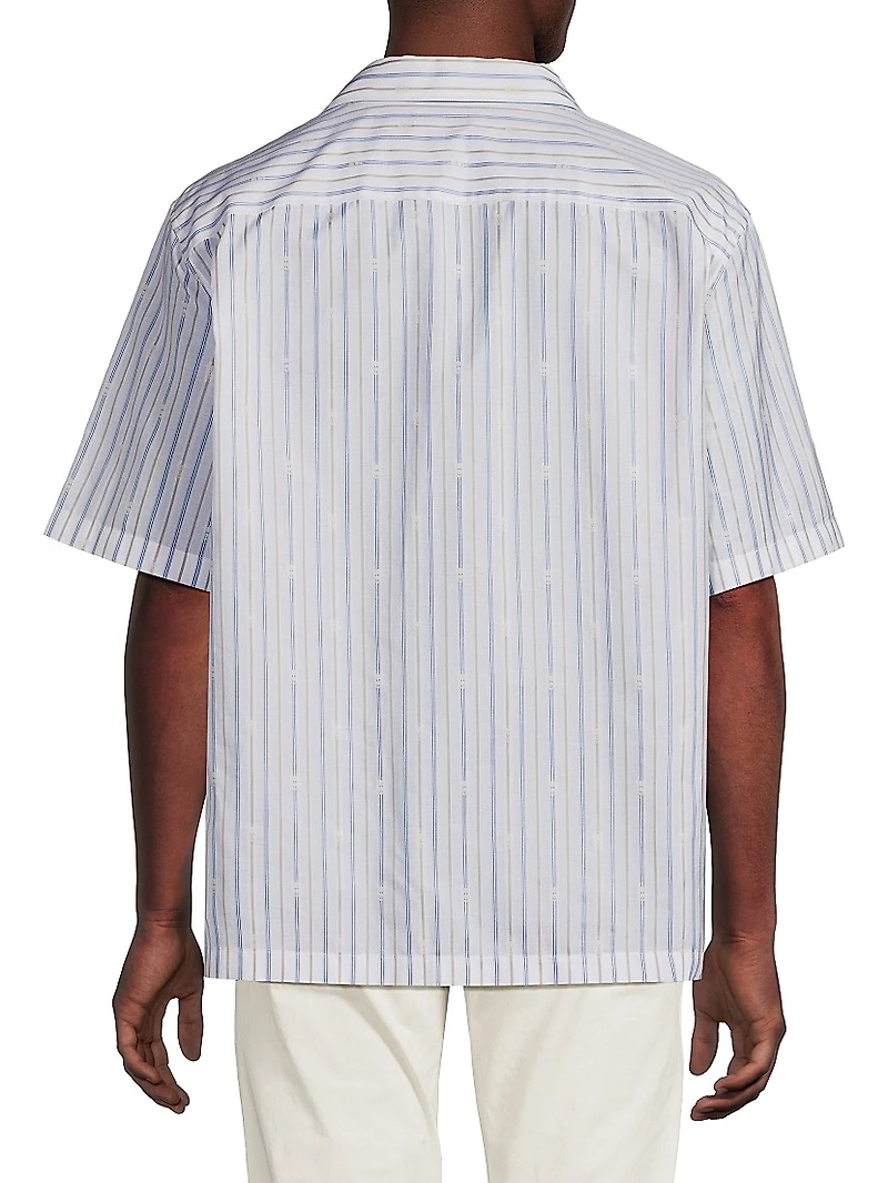 Striped Boxy Shirt