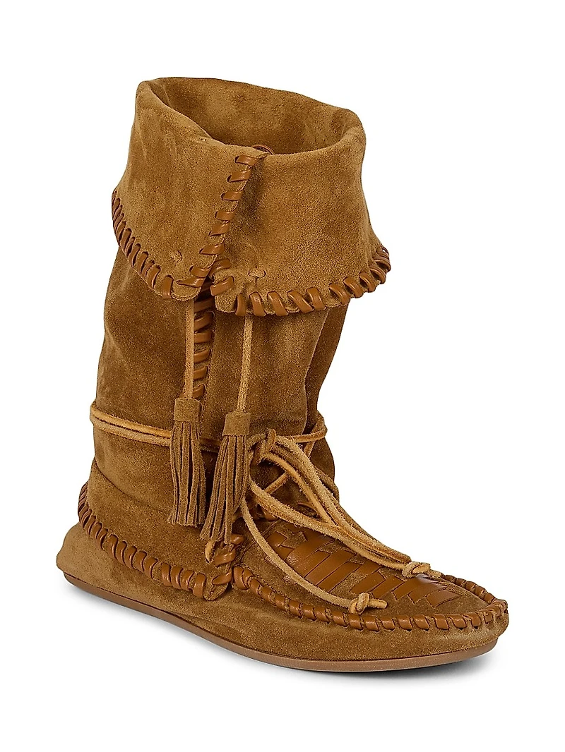 Winki Suede Moccasin Boots