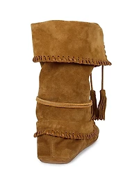 Winki Suede Moccasin Boots