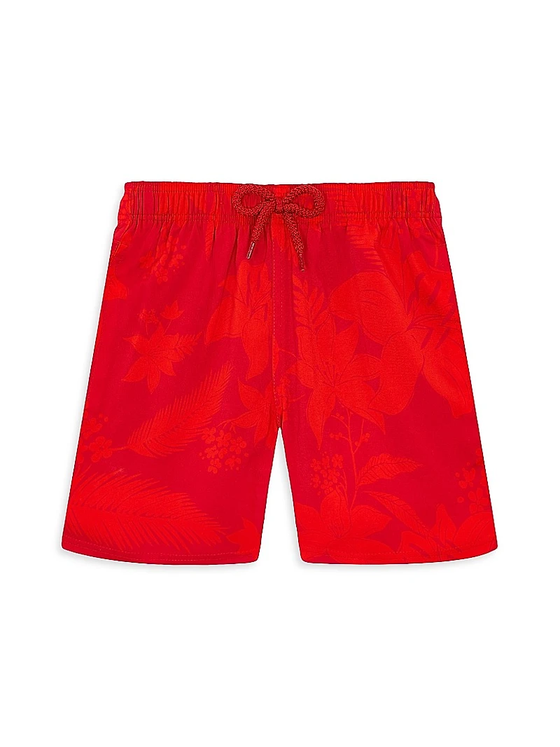 Baby Boy's, Little Boy's & Flower Power Swim Shorts