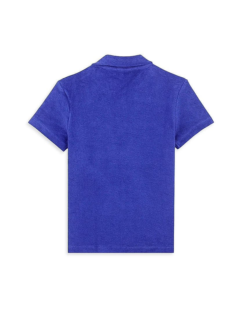 Baby Boy's, Little Boy's & Terry Cloth Polo Shirt