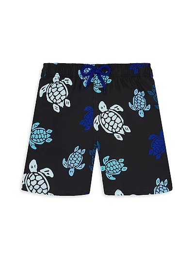 Baby Boy's, Little Boy's & Tortues Light Swim Shorts