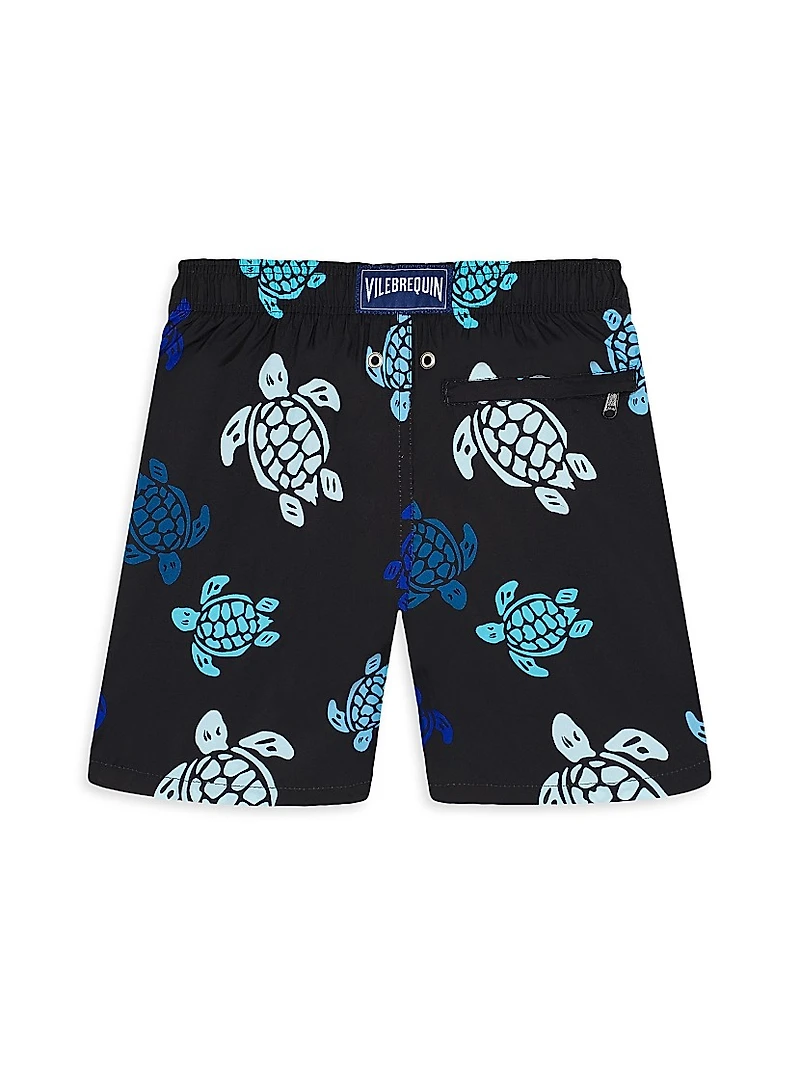Baby Boy's, Little Boy's & Tortues Light Swim Shorts