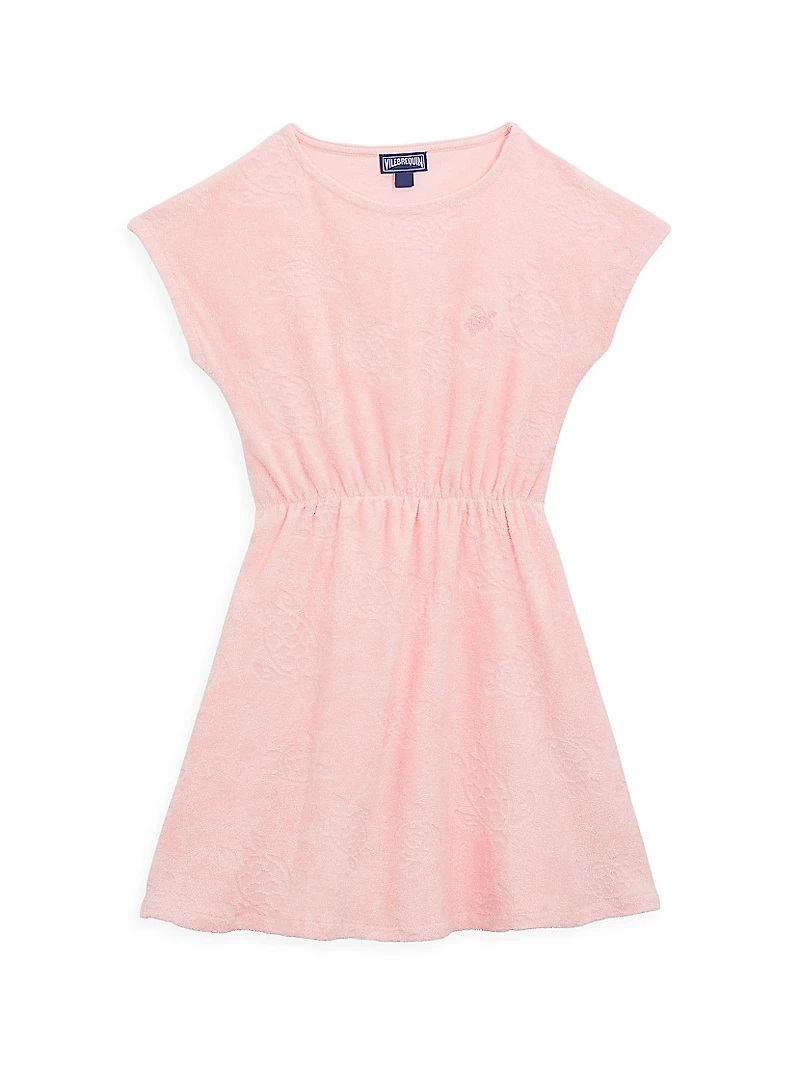 Baby Girl's, Little Girl's & Ronde Des Tortues Terry Dress