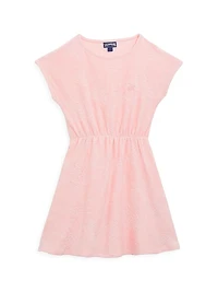 Baby Girl's, Little Girl's & Ronde Des Tortues Terry Dress