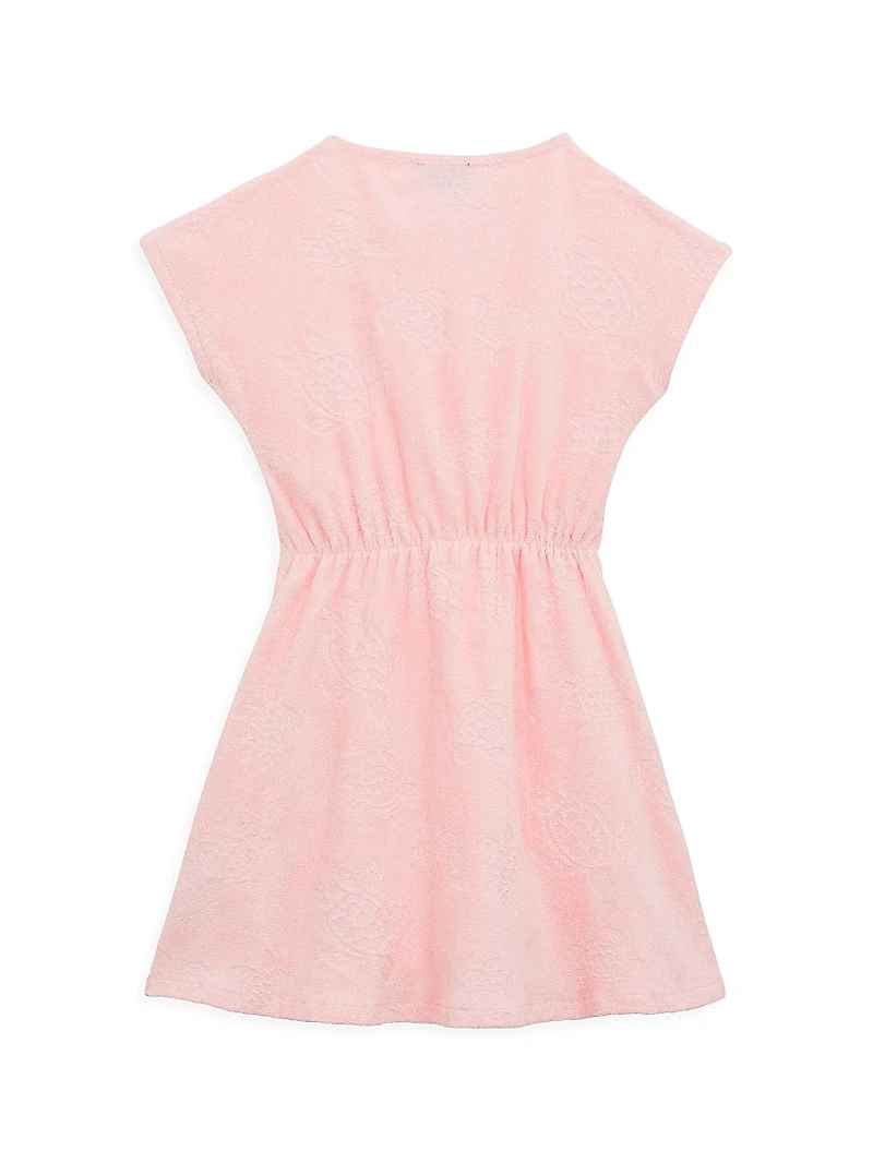 Baby Girl's, Little Girl's & Ronde Des Tortues Terry Dress