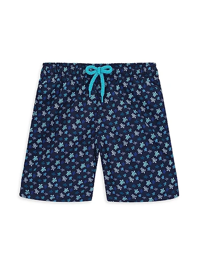 Baby Boy's, Little Boy's & Jim Micro Ronde Des Tortues Swim Shorts