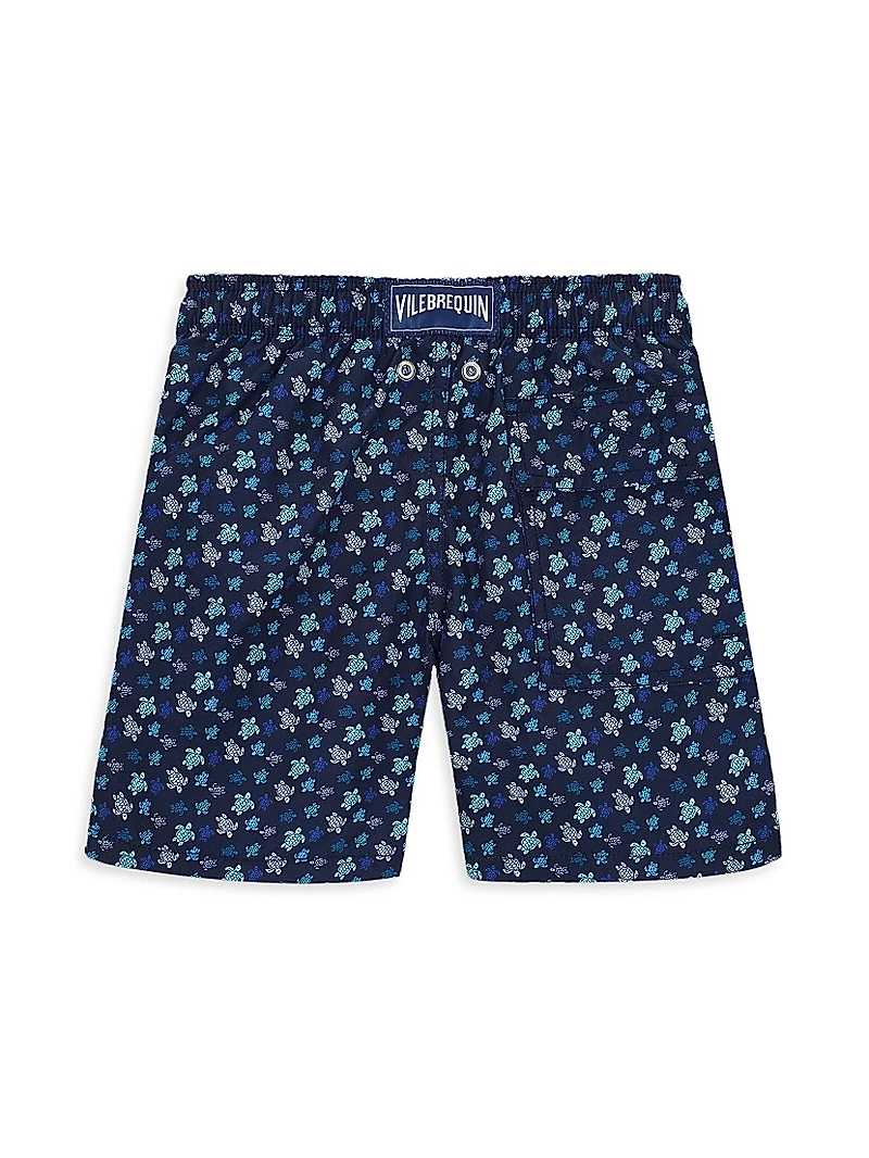 Baby Boy's, Little Boy's & Jim Micro Ronde Des Tortues Swim Shorts