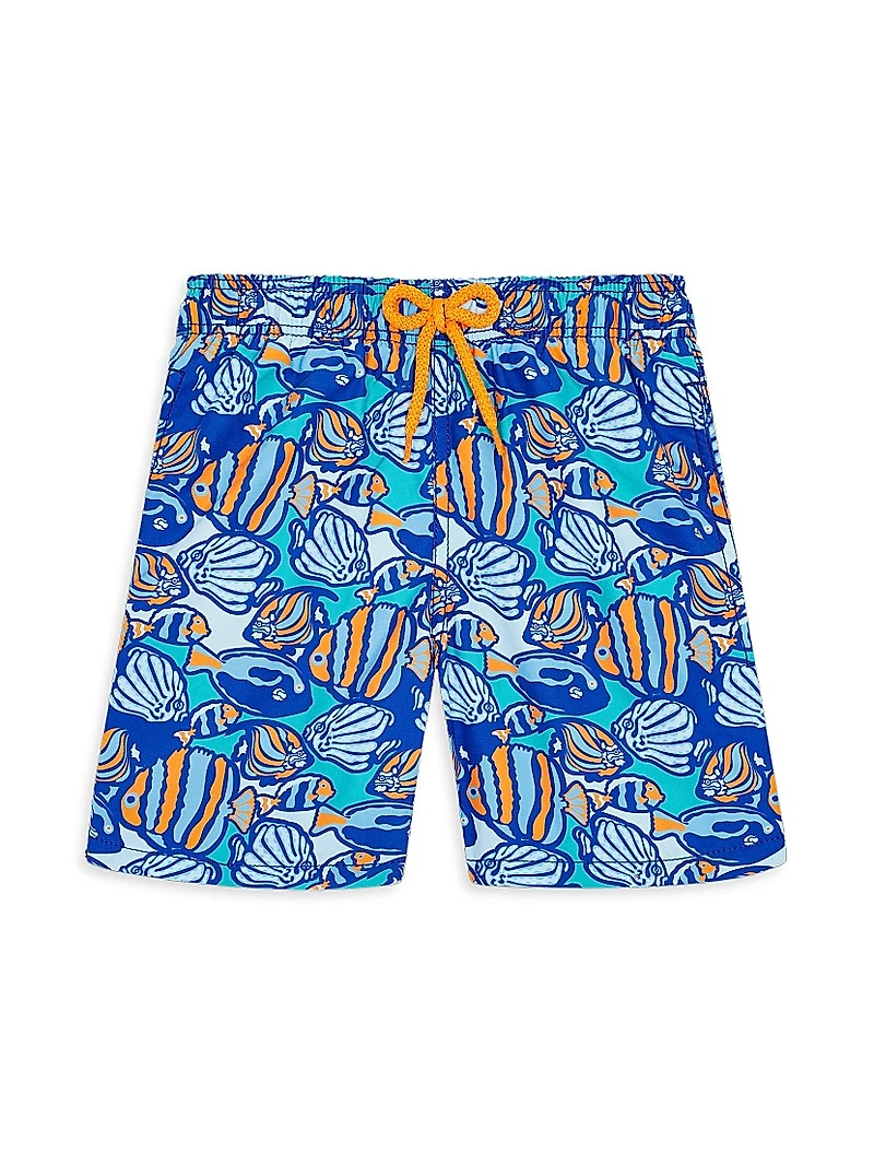 Baby Boy's, Little Boy's & Jim Fishy Vibes Swim Shorts