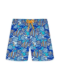 Baby Boy's, Little Boy's & Jim Fishy Vibes Swim Shorts
