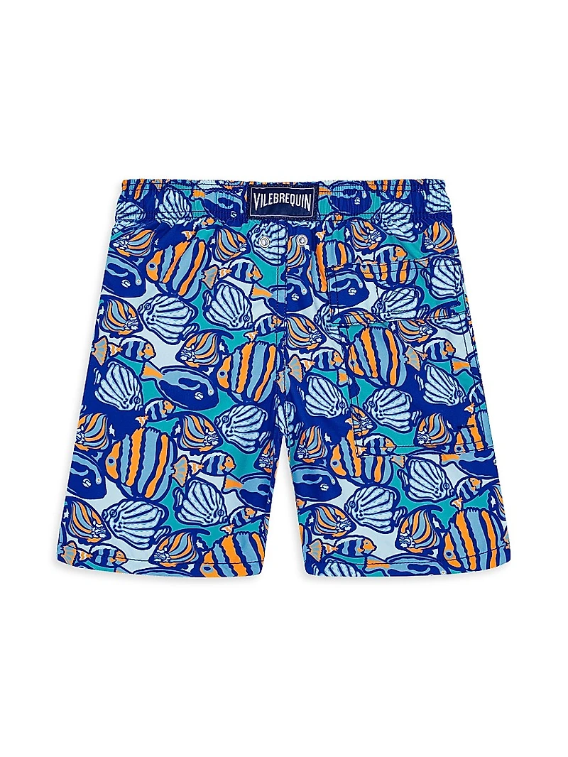 Baby Boy's, Little Boy's & Jim Fishy Vibes Swim Shorts