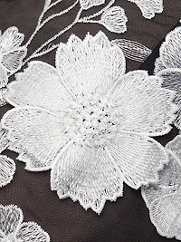 Embroidered Bouquet Maraya Minidress
