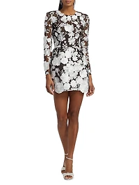 Embroidered Bouquet Maraya Minidress