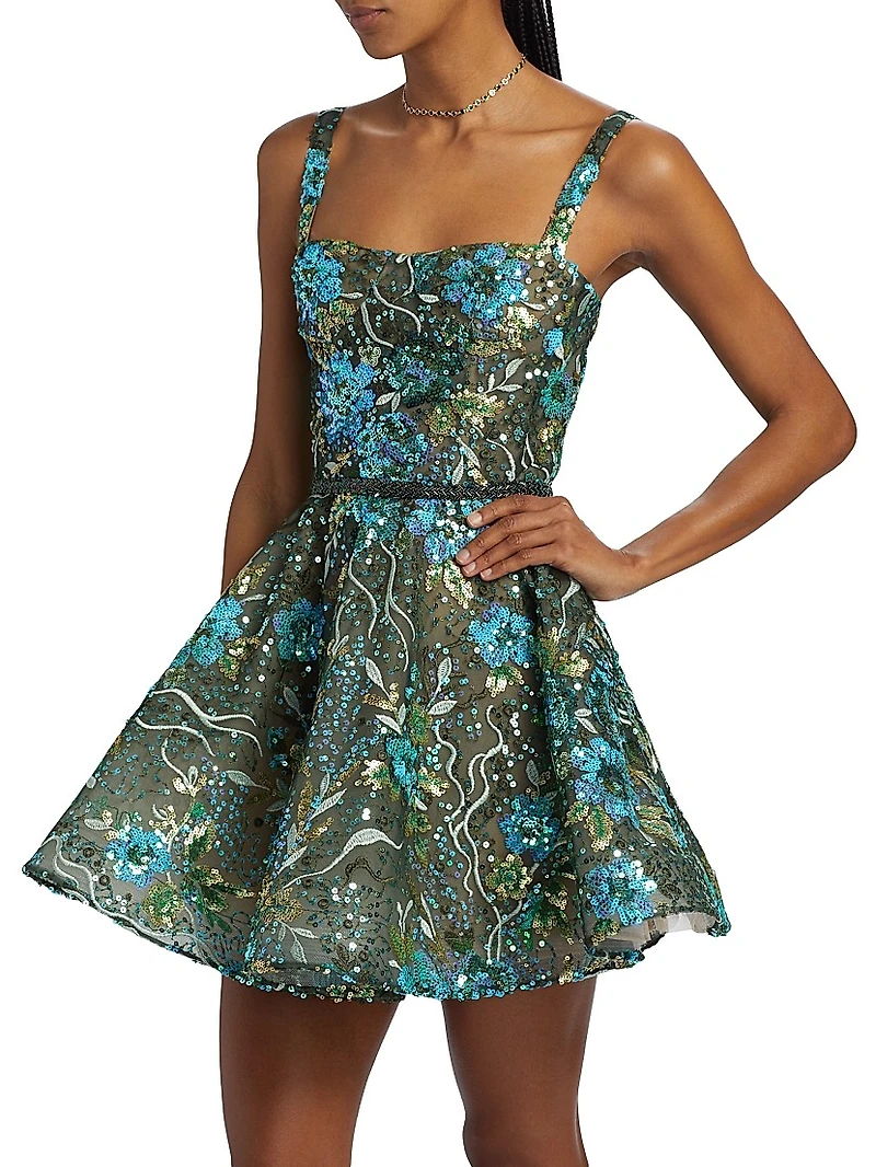 Mademoiselle Sleeveless Minidress