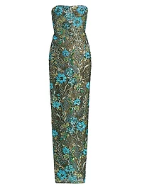 Dahlia Sequin Sheath Maxi Dress