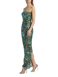 Dahlia Sequin Sheath Maxi Dress